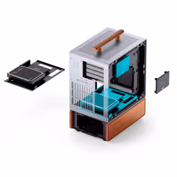 Jonsbo T7 Midi Tower Legno, Argento - Vista aggiuntiva 8