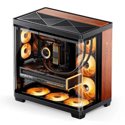 Jonsbo TK-4 Wood Tower Nero, Legno