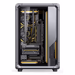 Jonsbo X400 Gray Tower Nero - Vista aggiuntiva 4