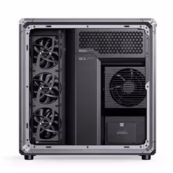 Jonsbo X400 Gray Tower Nero - Vista aggiuntiva 7