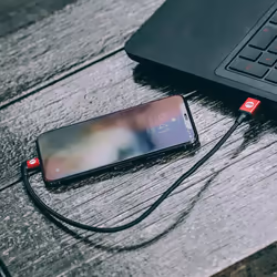 PGYTECH P-GM-115 cavo per cellulare Nero, Rosso 0,35 m USB A Lightning - Vista aggiuntiva 5