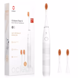Oclean Flow S Adulto Spazzolino elettrico sonico Arancione, Bianco - Vista aggiuntiva 2
