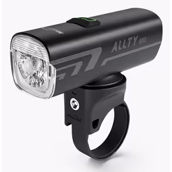 Magicshine ALLTY 600, Illuminazione anteriore, Nero, Alluminio, Silicone, IPX7, LED