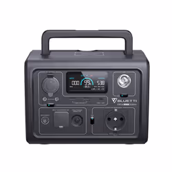 Bluetti EB3A, Litio Ferro Fosfato (LiFePo4), 12000 mAh, AC, Accendisigari, Solare, 268,8 Wh, Power Delivery, 600 W