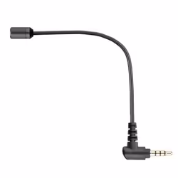 BOYA BY-UM4, Microfono per smartphone, -30 dB, 35 - 18000 Hz, 74 dB, Omnidirezionale, Cablato