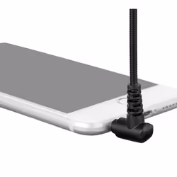 BOYA BY-UM4 microfono Nero Microfono per smartphone