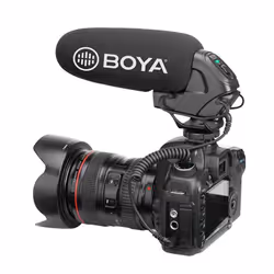 BOYA BY-BM3030 microfono Nero Microfono per fotocamera digitale - Vista aggiuntiva 5