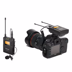 Saramonic UWMIC9 RX9+TX9 UHF Nero Microfono Lavalier/Lapel - Vista aggiuntiva 4