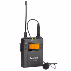 Saramonic UWMIC9 RX9+TX9 UHF Nero Microfono Lavalier/Lapel - Vista aggiuntiva 5