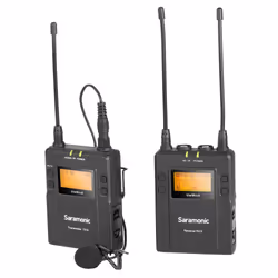Saramonic UWMIC9 RX9+TX9 UHF Nero Microfono Lavalier/Lapel - Vista aggiuntiva 6