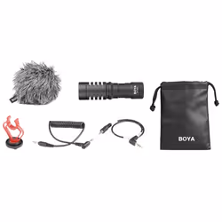BOYA BY-MM1+ Nero Microfono per smartphone - Vista aggiuntiva 3