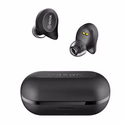 BOYA BY-AP1, Wireless, Musica e Chiamate, 20 - 20000 Hz, Auricolare, Nero
