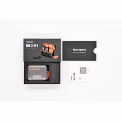 Hohem MIC-01-USBC microfono Nero Microfono a clip - Vista aggiuntiva 2