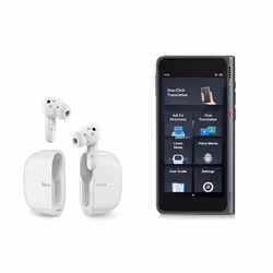 Timekettle M3 Translator Auricolare Wireless In-ear Musica e Chiamate Bluetooth Bianco - Vista aggiuntiva 2