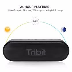 Tribit XSound Go Altoparlante portatile stereo Nero 12 W
