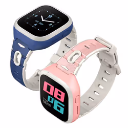 MIBRO P5 3,3 cm (1.3") TFT Digitale 240 x 240 Pixel Touch screen 4G Blu, Bianco Wi-Fi GPS (satellitare)