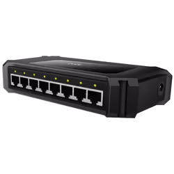 Cudy GS108D switch di rete Gigabit Ethernet (10/100/1000) Nero - Vista aggiuntiva 4