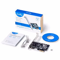 Cudy PE10 scheda di rete e adattatore Interno Ethernet 1000 Mbit/s