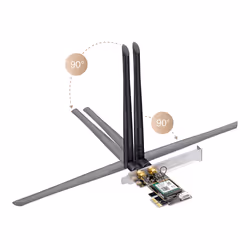 Cudy WE3000 scheda di rete e adattatore Interno WLAN / Bluetooth 2400 Mbit/s - Vista aggiuntiva 4