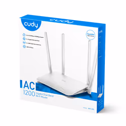 Cudy WR1300 router wireless Gigabit Ethernet Dual-band (2.4 GHz/5 GHz) Bianco - Vista aggiuntiva 5