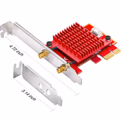 Cudy WE3000S scheda di rete e adattatore Interno WLAN / Bluetooth 2400 Mbit/s