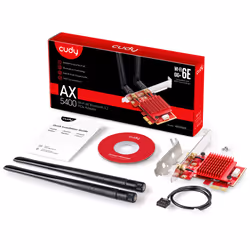 Cudy WE3000S scheda di rete e adattatore Interno WLAN / Bluetooth 2400 Mbit/s - Vista aggiuntiva 4
