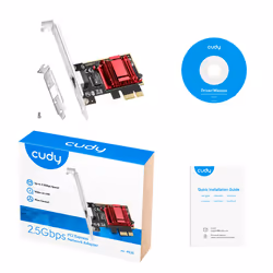 Cudy PE25 scheda di rete e adattatore Interno Ethernet - Vista aggiuntiva 4