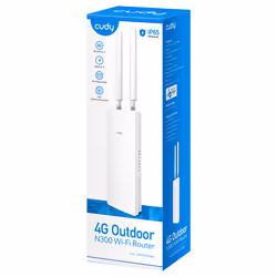 Cudy LT400 router wireless Fast Ethernet Banda singola (2.4 GHz) 4G Bianco - Vista aggiuntiva 5