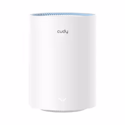 Cudy M1200 1-PACK, Bianco, Interno, Sistema Mesh, Omnidirezionale, Dual-band (2.4 GHz/5 GHz), Wi-Fi 5 (802.11ac)