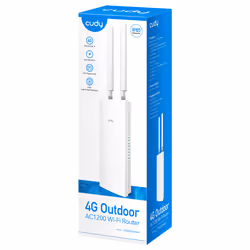 Cudy LT500 router wireless Fast Ethernet Dual-band (2.4 GHz/5 GHz) 4G Bianco - Vista aggiuntiva 5