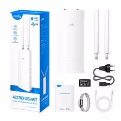 Cudy AP1300 Outdoor 867 Mbit/s Bianco Supporto Power over Ethernet (PoE) - Vista aggiuntiva 6