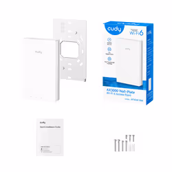 Cudy AX3000 Gigabit Wall-Plate Wi-Fi 6 Access 2976 Mbit/s Bianco - Vista aggiuntiva 5