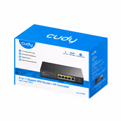 Cudy dispositivo di gestione rete 1000 Mbit/s Collegamento ethernet LAN Supporto Power over Ethernet (PoE) - Vista aggiuntiva 2