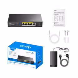 Cudy dispositivo di gestione rete 1000 Mbit/s Collegamento ethernet LAN Supporto Power over Ethernet (PoE) - Vista aggiuntiva 3