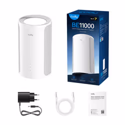 Cudy M11000 Tri-band (2,4 GHz/5 GHz/6 GHz) Wi-Fi 7 (802.11be) Bianco 4 Interno - Vista aggiuntiva 3