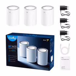 Cudy M3600 Dual-band (2.4 GHz/5 GHz) Wi-Fi 7 (802.11be) Bianco 3 Interno - Vista aggiuntiva 3
