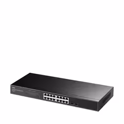 Cudy 16-Port Gigabit Cloud Easy-Managed Switch with 2 SFP, GS1016ES2 1.0 Gestito L2 Gigabit Ethernet (10/100/1000) Nero - Vista aggiuntiva 2
