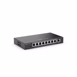 Ruijie Networks RG-ES209GC-P switch di rete Gestito Gigabit Ethernet (10/100/1000) Supporto Power over Ethernet (PoE) Nero - Vista aggiuntiva 2
