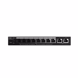 Ruijie Networks RG-ES210GC-LP switch di rete Gestito L2 Gigabit Ethernet (10/100/1000) Supporto Power over Ethernet (PoE) Nero - Vista aggiuntiva 3