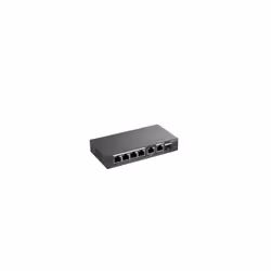 Ruijie Networks RG-ES206GS-P switch di rete Gestito L2 Gigabit Ethernet (10/100/1000) Supporto Power over Ethernet (PoE) Nero
