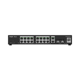 Ruijie Networks RG-ES220GS-P switch di rete Gestito L2 Gigabit Ethernet (10/100/1000) Supporto Power over Ethernet (PoE) Nero