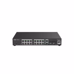 Ruijie Networks RG-ES220GS-P switch di rete Gestito L2 Gigabit Ethernet (10/100/1000) Supporto Power over Ethernet (PoE) Nero - Vista aggiuntiva 2