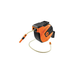Wokin - avvolgitubo irrigazione autoroll 574515 • plastica +tubo 1/2 mt 15 +1,5 raccordi+lancia
