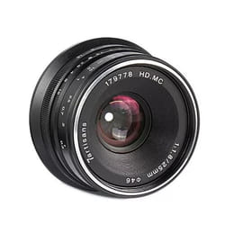 7Artisans 25 mm F1.8 MILC Obiettivi standard Nero