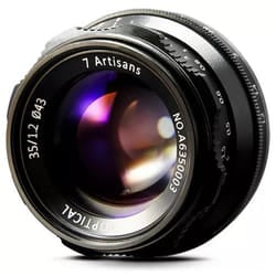 7Artisans 495559 obiettivo per fotocamera MILC Obiettivi standard Nero