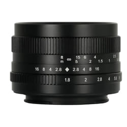 7Artisans A702B obiettivo per fotocamera MILC Obiettivi standard Nero