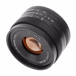 7Artisans A702B obiettivo per fotocamera MILC Obiettivi standard Nero