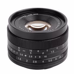 7Artisans A702B obiettivo per fotocamera MILC Obiettivi standard Nero