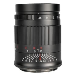 7Artisans 50mm F1.05 MILC Obiettivi standard Nero