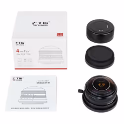 7Artisans A012B-X obiettivo per fotocamera MILC/SRL Obiettivo fish-eye ampio Nero - Vista aggiuntiva 5